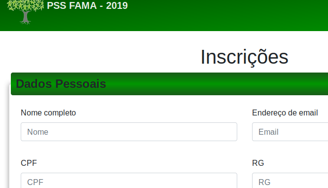 Inscricoes